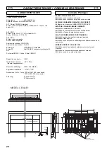 Предварительный просмотр 20 страницы Sanyo CE42LE1 Instruction Manual