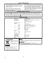 Предварительный просмотр 2 страницы Sanyo CE42LM4R-E Service Manual