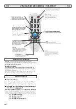 Предварительный просмотр 22 страницы Sanyo CE42WPX1 Instruction Manual