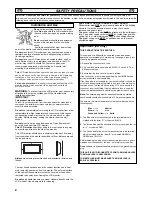 Предварительный просмотр 2 страницы Sanyo CE52LH1R - 16:9 Instruction Manual