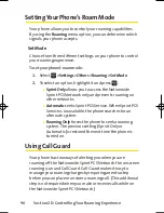 Preview for 112 page of Sanyo Cell Phone User Manual