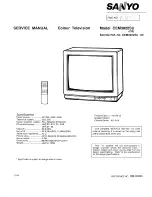 Sanyo CEM3022SU Service Manual preview