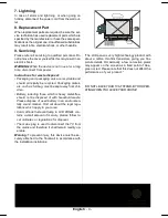 Предварительный просмотр 5 страницы Sanyo CES26WSD7-B Instruction Manual