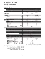 Предварительный просмотр 6 страницы Sanyo CG1411 Service Manual