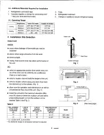 Предварительный просмотр 4 страницы Sanyo CH0922 CH0921 Installation Instructions Manual