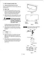 Предварительный просмотр 6 страницы Sanyo CH0922 CH0921 Installation Instructions Manual