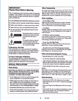 Предварительный просмотр 3 страницы Sanyo CH0922 CH0921 Service Manual