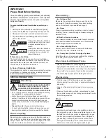 Предварительный просмотр 2 страницы Sanyo CH0951 Technical & Service Manual