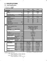 Предварительный просмотр 6 страницы Sanyo CH0951 Technical & Service Manual