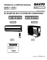 Предварительный просмотр 1 страницы Sanyo CH0971 Technical & Service Manual