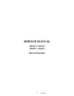 Preview for 3 page of Sanyo CH1222 Service Manual