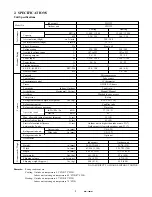 Preview for 7 page of Sanyo CH1222 Service Manual