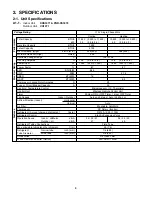 Предварительный просмотр 6 страницы Sanyo CH1271 Technical & Service Manual