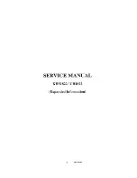 Предварительный просмотр 2 страницы Sanyo CH1822 Service Manual