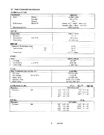 Предварительный просмотр 9 страницы Sanyo CH1822 Service Manual