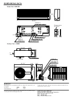 Предварительный просмотр 2 страницы Sanyo CH1822 Submittal Sheet