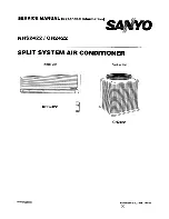 Sanyo CH2422 Service Manual предпросмотр