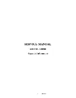 Предварительный просмотр 2 страницы Sanyo CH2422 Service Manual