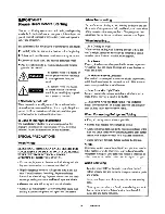 Предварительный просмотр 3 страницы Sanyo CH2422 Service Manual