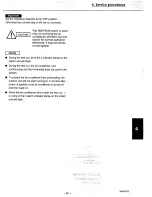 Предварительный просмотр 87 страницы Sanyo CH3632 Service Manual