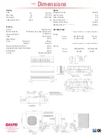 Preview for 2 page of Sanyo CH3682 Submittal Data