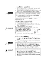 Preview for 3 page of Sanyo CH4822 Instruction Manual