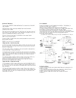 Preview for 2 page of Sanyo choice pr 1 Installation Instructions Manual