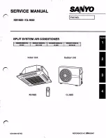 Sanyo CL1822 Service Manual предпросмотр