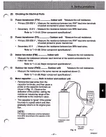 Предварительный просмотр 37 страницы Sanyo CL1822 Service Manual