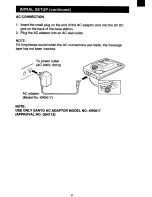 Preview for 8 page of Sanyo CLA-1380 Instruction Manual