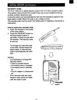 Preview for 12 page of Sanyo CLA-1380 Instruction Manual