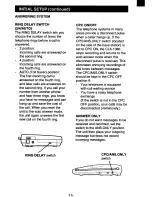 Preview for 14 page of Sanyo CLA-1380 Instruction Manual