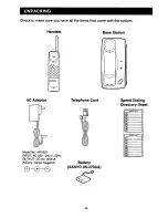 Предварительный просмотр 4 страницы Sanyo CLT-136 Instruction Manual