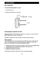 Предварительный просмотр 17 страницы Sanyo CLT-136 Instruction Manual