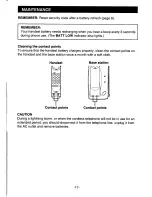 Предварительный просмотр 18 страницы Sanyo CLT-136 Instruction Manual