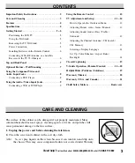 Preview for 3 page of Sanyo CLT-1554 User Manual