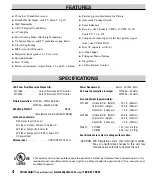 Preview for 4 page of Sanyo CLT-1554 User Manual