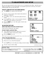 Preview for 11 page of Sanyo CLT-1554 User Manual