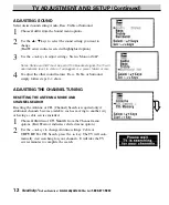 Preview for 12 page of Sanyo CLT-1554 User Manual