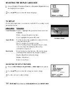 Preview for 14 page of Sanyo CLT-1554 User Manual