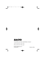 Preview for 48 page of Sanyo CLT-2415 Instruction Manual