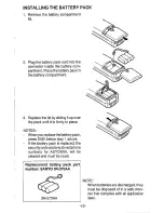 Preview for 11 page of Sanyo CLT-5880AUS Instruction Manual