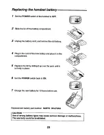 Предварительный просмотр 24 страницы Sanyo CLT-9655 Instruction Manual