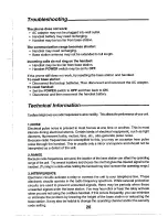 Предварительный просмотр 27 страницы Sanyo CLT-9655 Instruction Manual