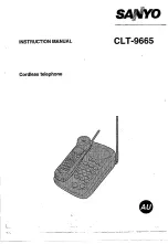 Sanyo CLT-9665 Instruction Manual preview