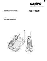 Sanyo CLT-9670 Instruction Manual preview