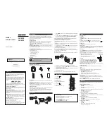 Предварительный просмотр 1 страницы Sanyo CLT-9910 Instruction Manual