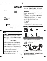 Предварительный просмотр 1 страницы Sanyo CLT-9922 Instruction Manual