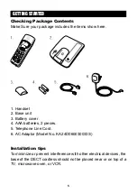 Предварительный просмотр 5 страницы Sanyo CLT-D11 Instruction Manual