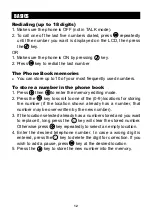 Предварительный просмотр 12 страницы Sanyo CLT-D11 Instruction Manual